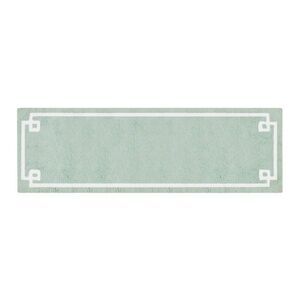 Madison Park -  Cotton Tufted 72x24" Bath Rug Runner  Green